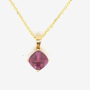 Rhodolite Garnet pendant